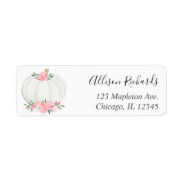 Rosa, weißer Kürbis, blumenfarbener Wasserfall