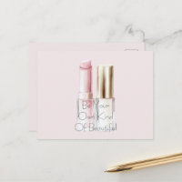 Rosa weißer Lippenstift Elfenbein Nagellack