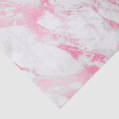 Rosa weißer Marmor Seidenpapier (Detail)