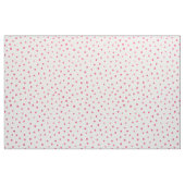 Rosa weißes Confetti-Punkt-Muster Stoff (Yard (91,4 cm))