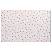 Rosa weißes Confetti-Punkt-Muster Stoff (Fat Quarter (45,7 x 55,9 cm))