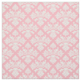 rosa, weißes Damaskusmuster #3 Größe6 Stoff