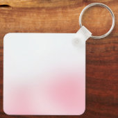 Rosa Weißes Einhorn Schlüsselanhänger (Rückseite)