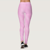 Rosa Weißes Leggings Wash (Rückseite)