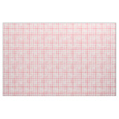 Rosa, weißes Wasserfarben Gingham Prüfmuster Stoff (Yard (91,4 cm))