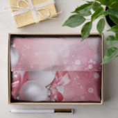 Rosa Weißes Weihnachtsgebäck - Tissue Paper Seidenpapier (Geschenk)