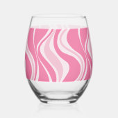 Rosa Wellen Glas (Links)
