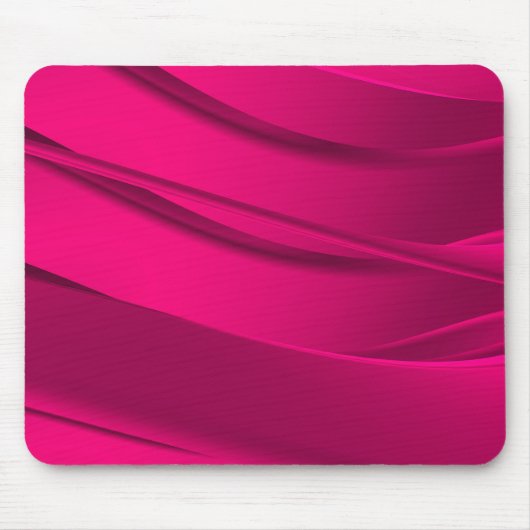 Rosa Wellen Mousepad (Vorne)