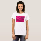 Rosa Wellen T-Shirt (Vorne ganz)