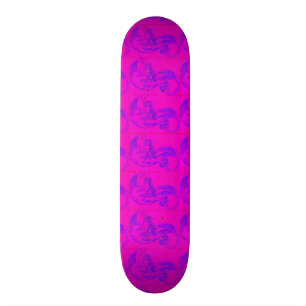 rosa Wellenmeerjungfrau-Skateboard Skateboard
