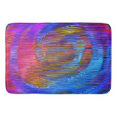 Rosa Wendelregenbogen mit Relief und chaotischen S Badematte (Vorderseite)