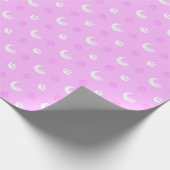 Rosa Werwolf Geschenkpapier (Ecke)