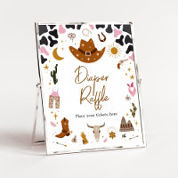 Rosa Western Cowgirl Kinderdusche Windelwanne Wind
