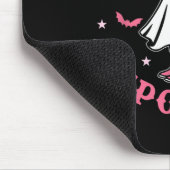 Rosa Western Halloween Cowboy Ghost Boot Scootis S Mousepad (Ecke)