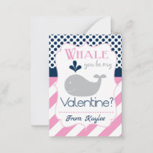 Rosa Whale, du bist mein Valentine
