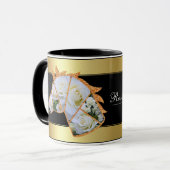 Rosa White Arrow Tasse (Vorderseite Links)