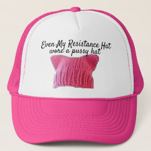 Rosa Widerstand-Hut Truckerkappe