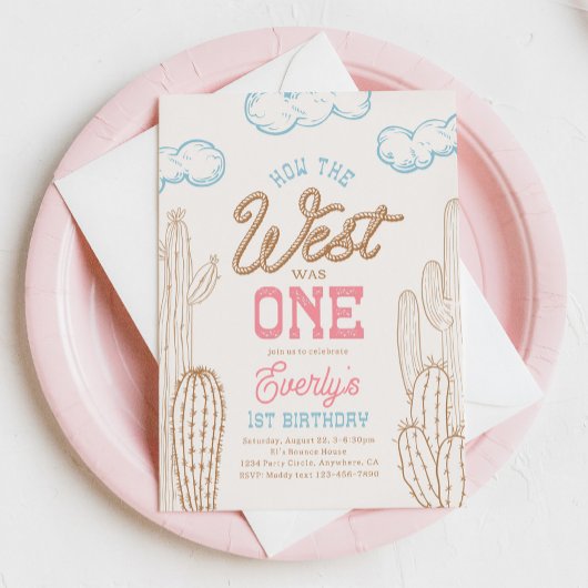 Rosa Wie der Westen eine Einladung war