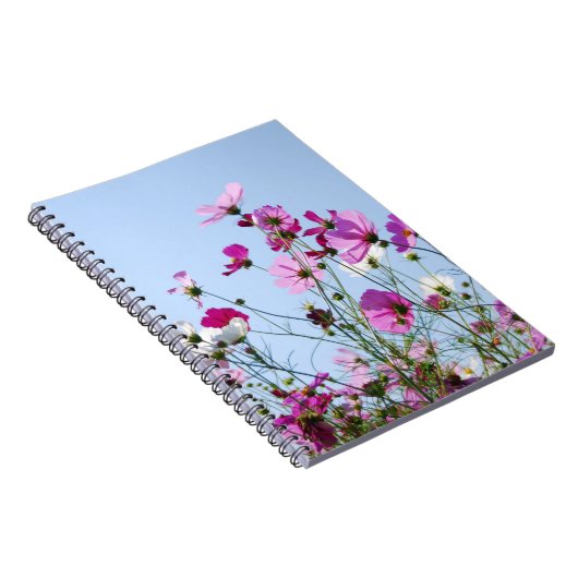 Rosa Wiese Notizblock (Rechte Seite)