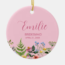 Rosa Wildblume Bridesmaid