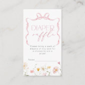 Rosa-Wildblume-Gewinnspiel Begleitkarte (Vorderseite)