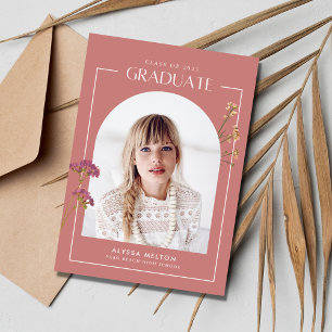 Rosa Wildblume Girls High School Abschluss