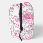 Rosa Wildblume Tee Brautparty Waschbeutel (Rechts)