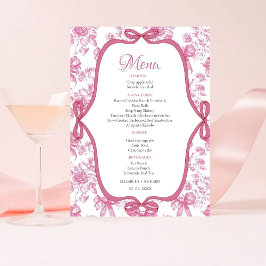 Rosa Wildblume Tee Party Brautparty Party Sockelschild