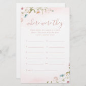 Rosa Wildblume, wo sie Brautparty spielten (Vorne/Hinten)