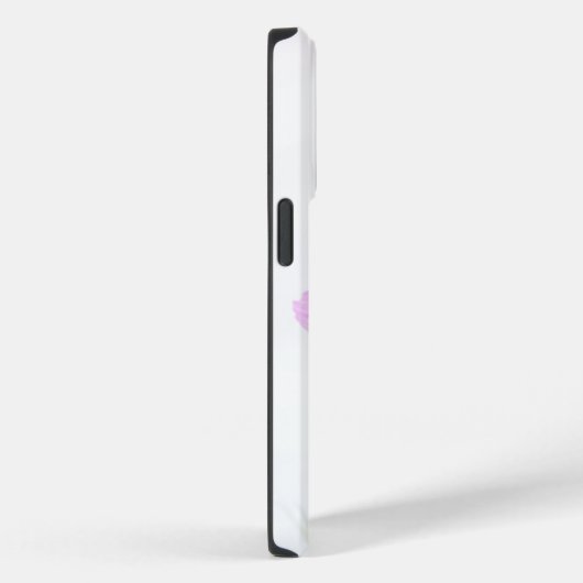 Rosa Wildblumen Case-Mate iPhone Hülle (Rückseite / Rechts)