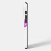 Rosa Wildblumen Case-Mate iPhone Hülle (Rückseite / Links)