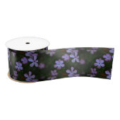 Rosa Wildblumen Satin Ribbon Satinband (Spule)