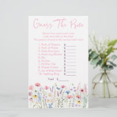 Rosa Wildblumen schätzen das Preisduschenspiel (Stehend Vorderseite)