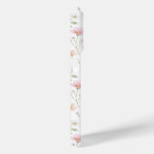 Rosa Wildblumen-Wasserfarben-Monogramm Case-Mate iPhone Hülle (Rückseite / Rechts)