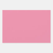 Rosa Wilde Blume Feld 2025 Geschenkpapier Set (Vorderseite 3)