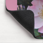 Rosa Wilde Rose Blume Foto Mousepad (Ecke)