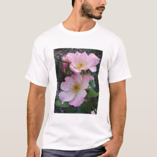 Rosa Wilde Rose Blume Foto T-Shirt