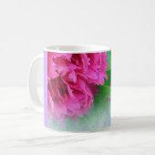 Rosa wilde Rose Kaffeetasse (Vorderseite Links)