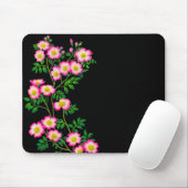 Rosa wilde Rosen Mousepad (Mit Mouse)