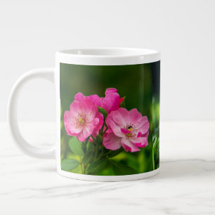 Rosa Wilde Rosenblüten Fotografie Design-52654 Jumbo-Tasse
