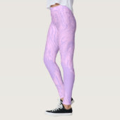 Rosa-Wildtierdruck Leggings (Links)