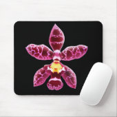 Rosa Wilsonara Orchideen-Blume Mousepad (Mit Mouse)