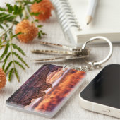 Rosa Winde Schlüsselanhänger (Vorderseite rechts)