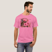 Rosa Winden T-Shirt (Vorne ganz)