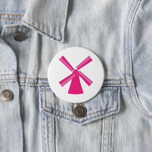 Rosa Windmühle Button (Beispiel)