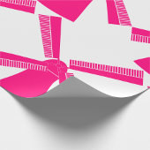 Rosa Windmühle Geschenkpapier