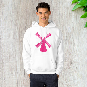 Rosa Windmühle Hoodie