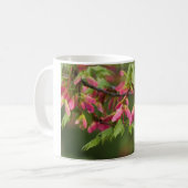 Rosa Winged Platane-Samen - Acer pseudoplatanus Kaffeetasse (Vorderseite Links)