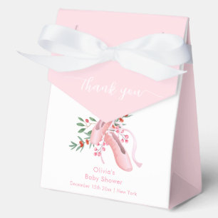 Rosa Winter-Ballerina-Tutu Kalte Babyparty  Geschenkschachtel