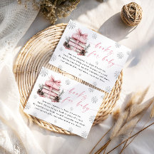 Rosa Winter Neuer Anfang Bücher Für Baby Karte